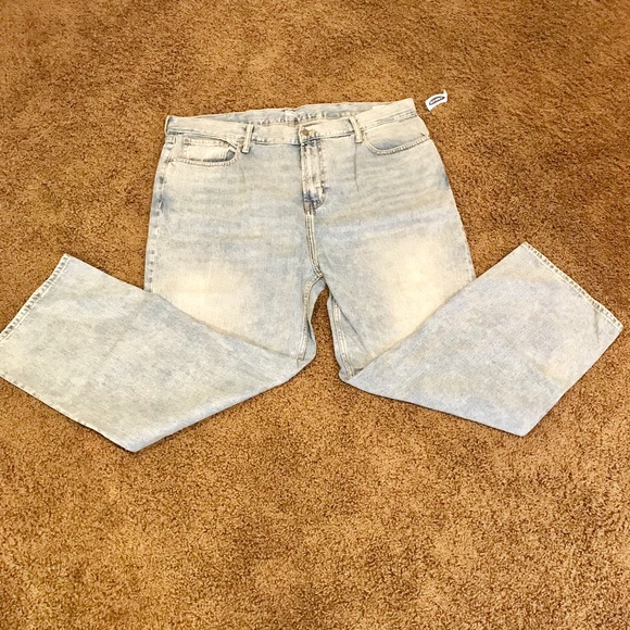 loose rigid jeans